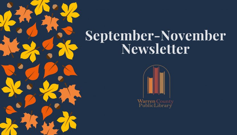 September to November Newsletter for Warren County Public Library
